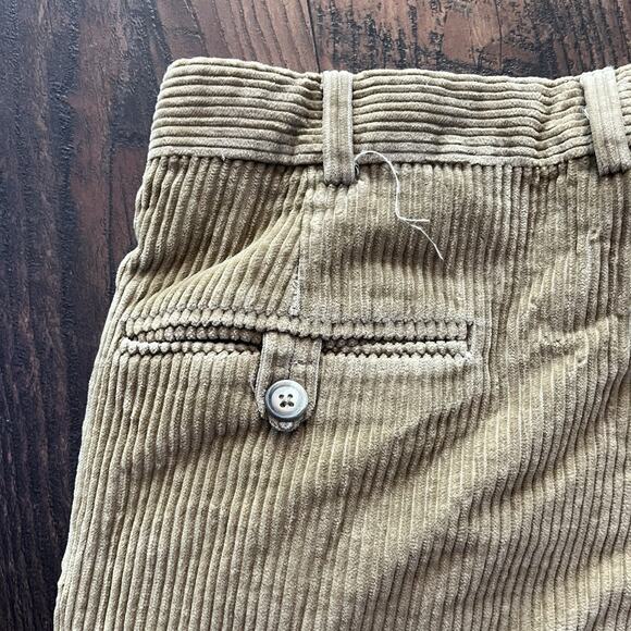 VTG BROOKS BROTHERS CORDUROY PANTS MENS 40 ACTUAL 37” WAIST 30” INSEAM USA MADE - Picture 9 of 12